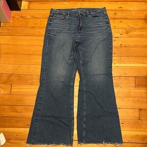 American Eagle Outfitters Indigo Wide Leg Jeans